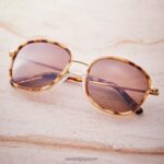 Randolph エリノア・フュージョン 22K ローズゴールド & ローズべっ甲インレイ & ローズゴールド 偏光ナイロンレンズ 262D231 - Image 7