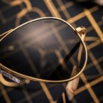 Randolph コンコルド1 23K ゴールド & アメリカン グレー 偏光ガラスレンズ 262D22 - Image 4