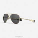 Randolph コンコルド4 23Kゴールド 無偏光アメリカングレーレンズ 262D279 - Image 5