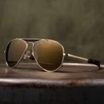 Randolph スポーツマン 23Kゴールド＆ゴールドフラッシュ 偏光ガラスレンズ 262D210 - Image 2