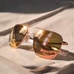 Randolph 飛行士2 22K ローズゴールド & アメリカン グレー 偏光ガラスレンズ 262D217 - Image 6